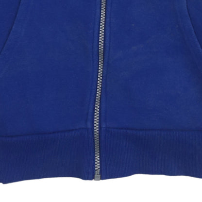 Converse Boys Blue Full Zip Hoodie XL 13-15 Years Cotton Blend Casual