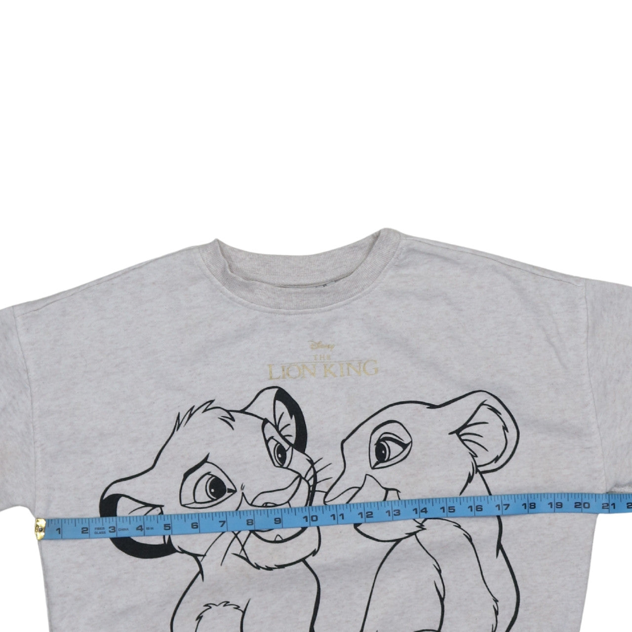 Womens UK Size XS Disney Grey Pullover Sweatshirt