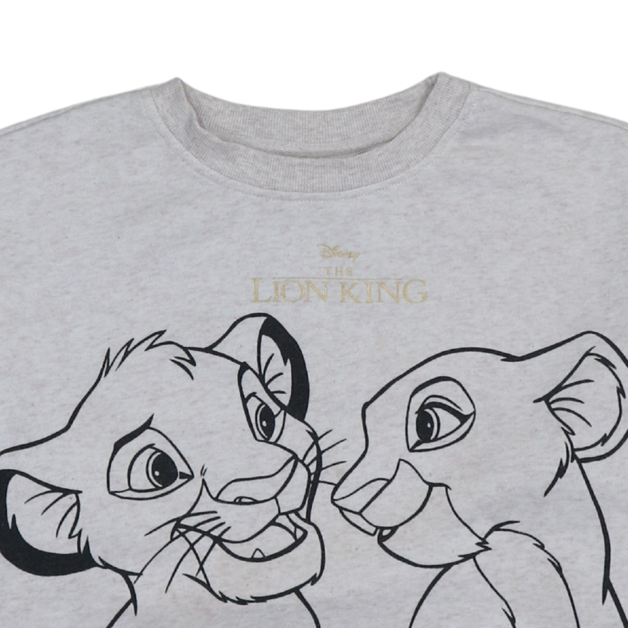 Womens UK Size XS Disney Grey Pullover Sweatshirt