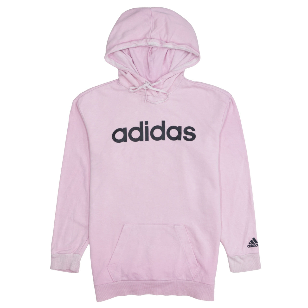 Womens UK Size XS adidas Pink Pullover Hoodie