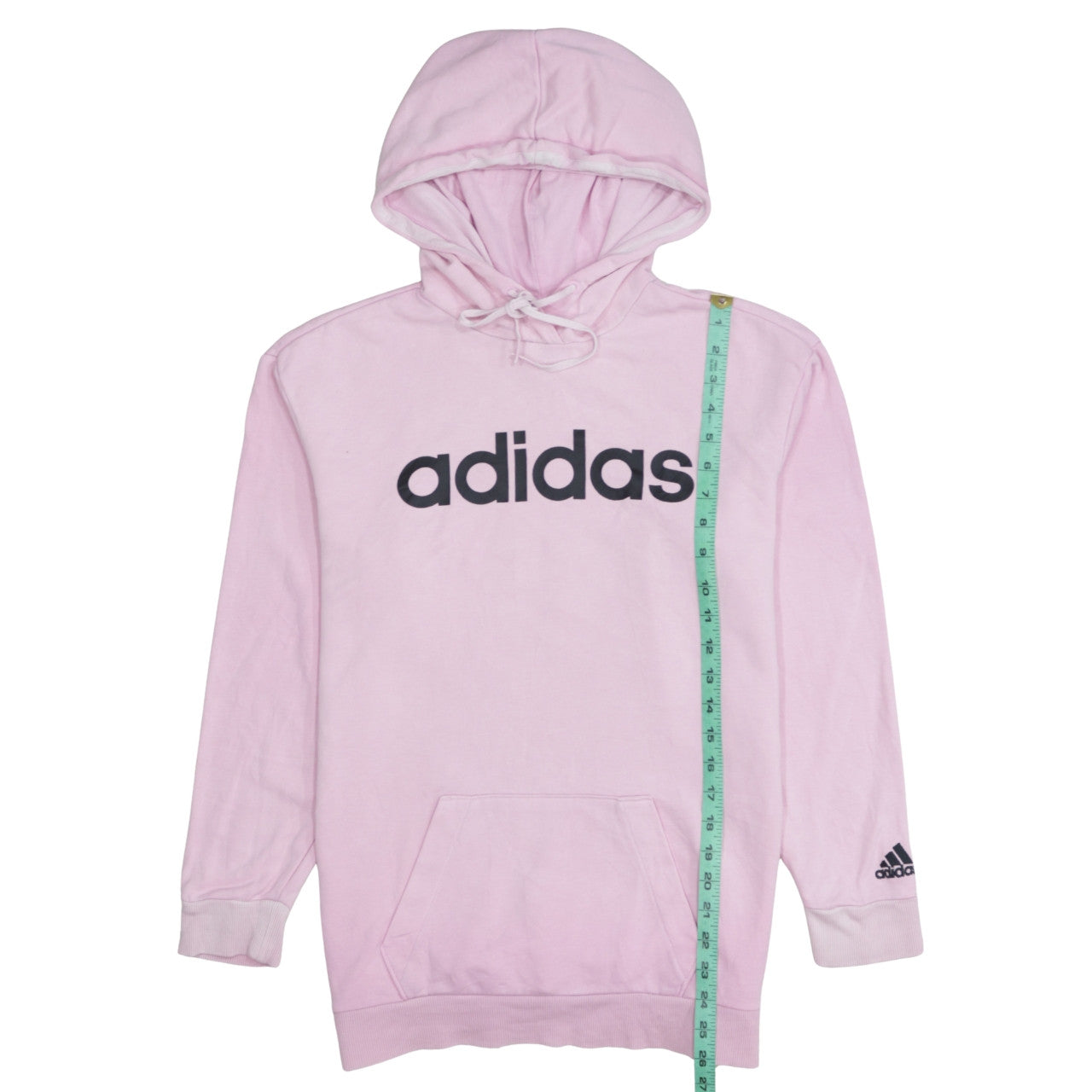 Womens UK Size XS adidas Pink Pullover Hoodie