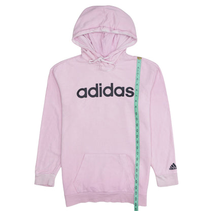 Womens UK Size XS adidas Pink Pullover Hoodie