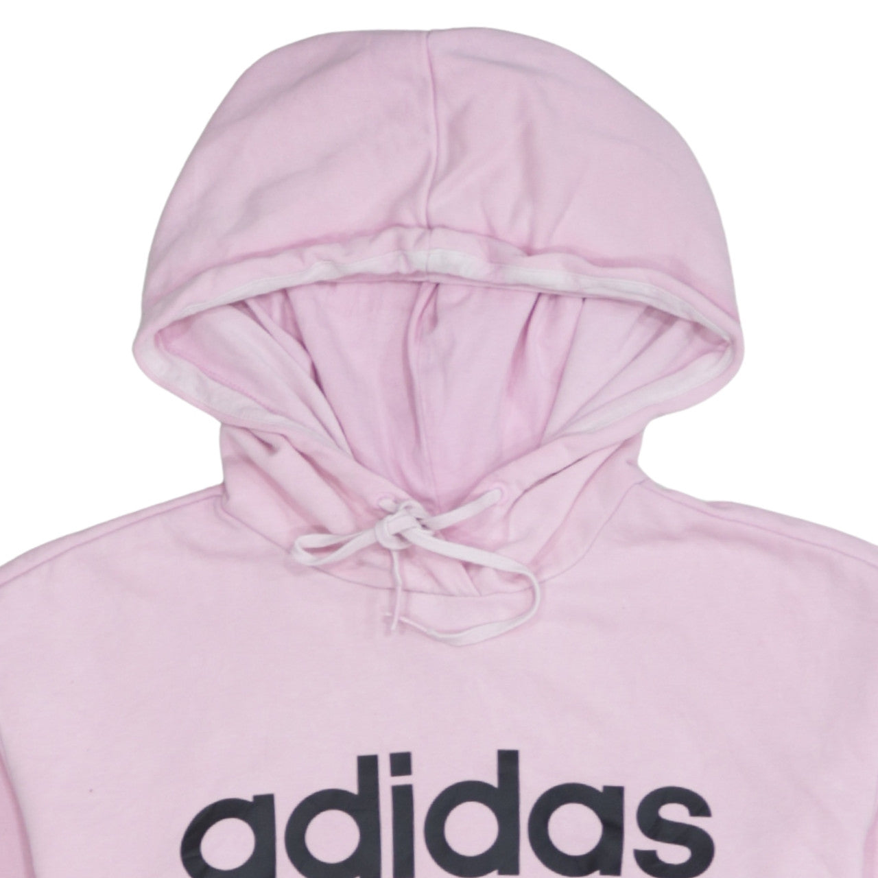 Womens UK Size XS adidas Pink Pullover Hoodie