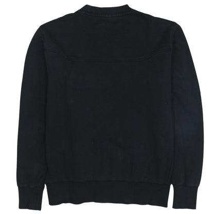 Mens UK Size S HUGO BOSS Black Pullover Sweatshirt