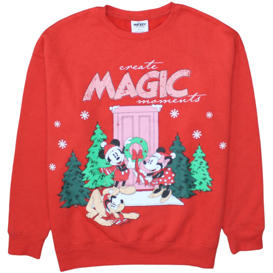 Womens UK Size 2XS Primark Red Pullover Sweatshirt