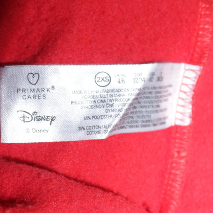 Womens UK Size 2XS Primark Red Pullover Sweatshirt