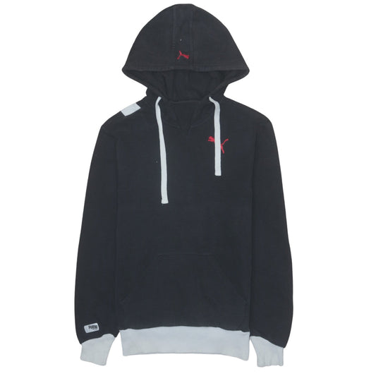 Mens UK Size XS PUMA Black Pullover Hoodie