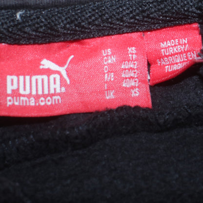 Mens UK Size XS PUMA Black Pullover Hoodie