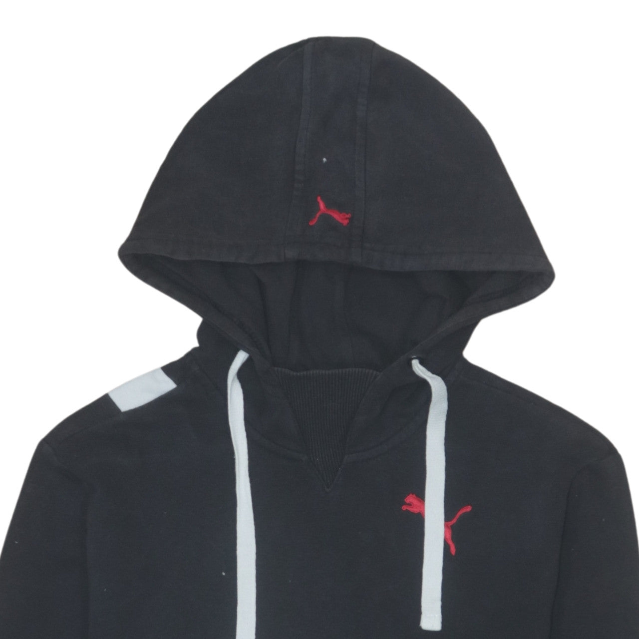 Mens UK Size XS PUMA Black Pullover Hoodie