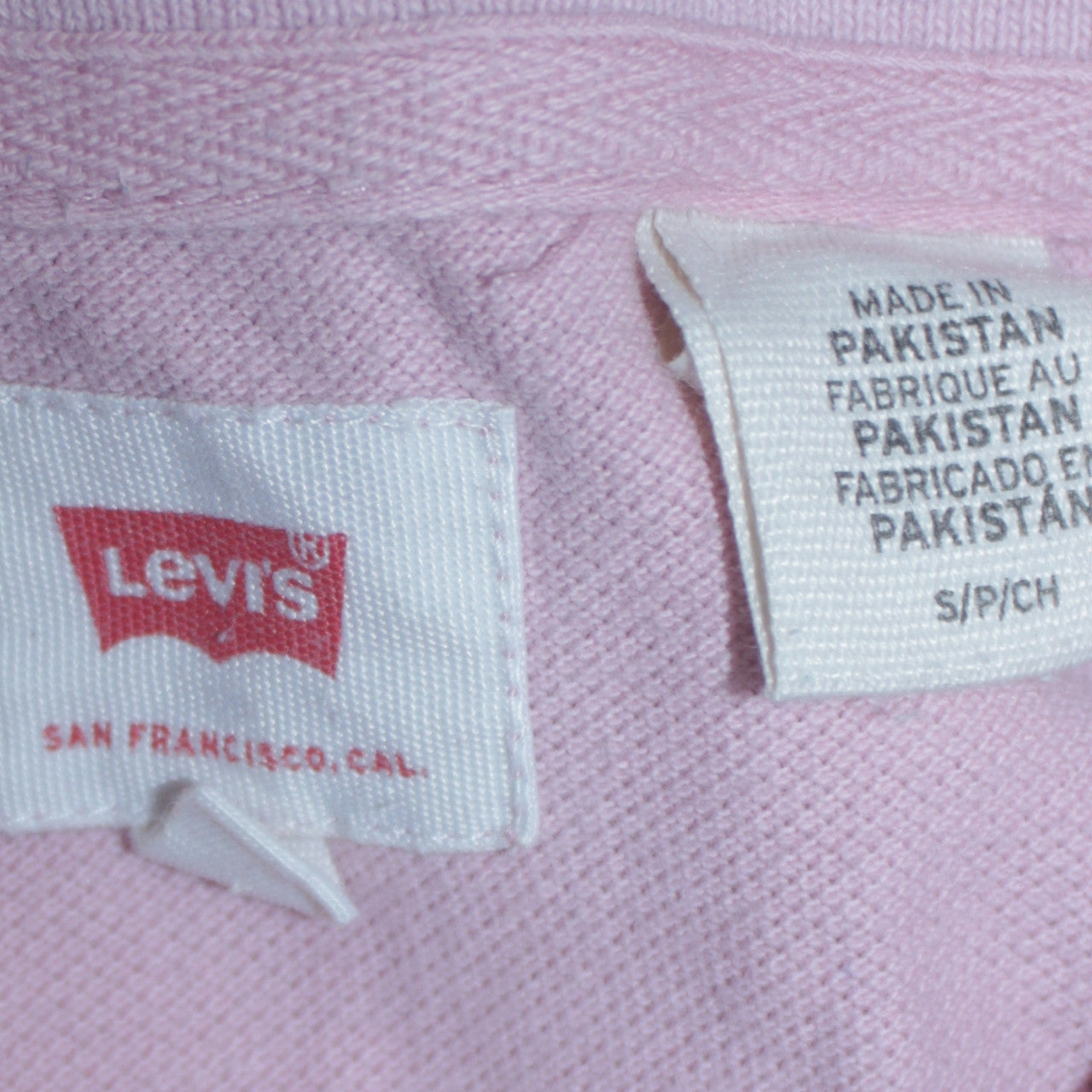Mens UK Size S Levi's Cotton Polo Shirt