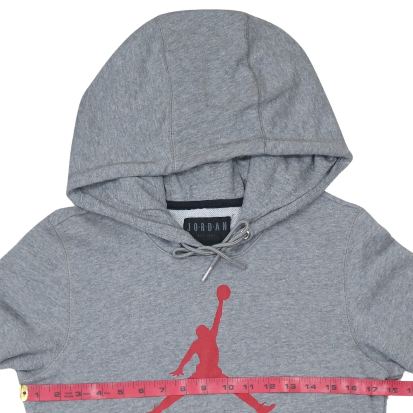 Mens UK Size XS Jordan Grey Pullover Hoodie
