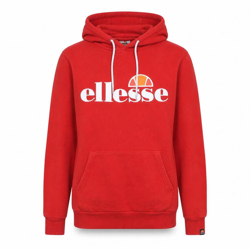 Womens UK Size 10 ellesse Red Pullover Hoodie