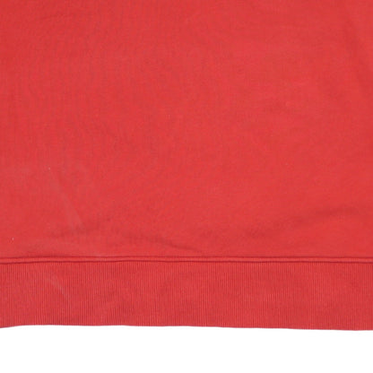 Womens UK Size M Tommy Hilfiger Red Pullover Sweatshirt