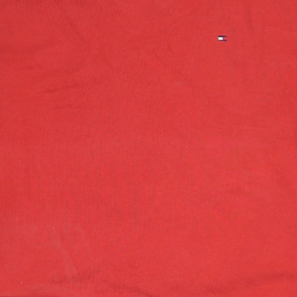 Womens UK Size M Tommy Hilfiger Red Pullover Sweatshirt
