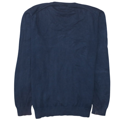 Mens UK Size XL Ralph Lauren Blue Pullover Jumper