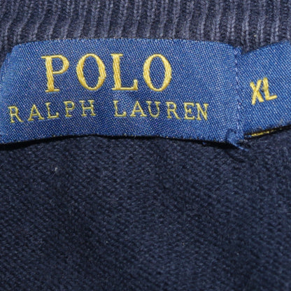 Mens UK Size XL Ralph Lauren Blue Pullover Jumper