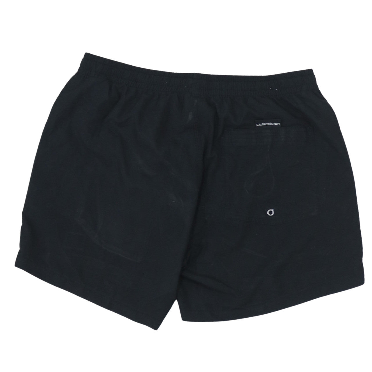 Quiksilver Mens Black M Athletic Swim Shorts Quick Dry Elastic Waist