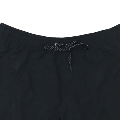 Quiksilver Mens Black M Athletic Swim Shorts Quick Dry Elastic Waist