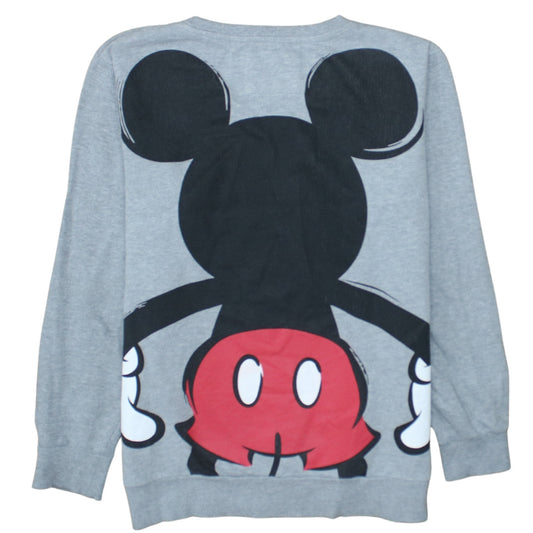 Womens UK Size L Disney x Reserved Grey Pullover Sweatshirt