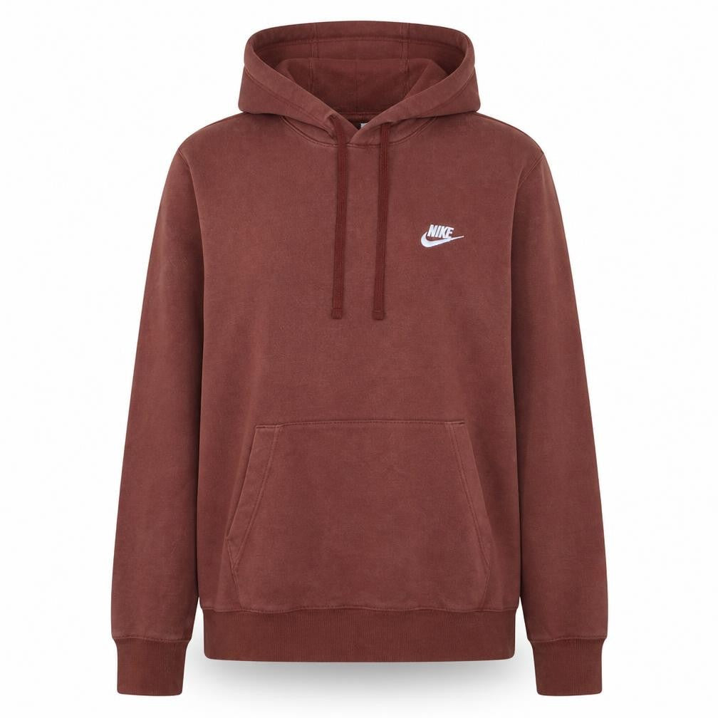 Womens UK Size M Nike Brown Pullover Hoodie