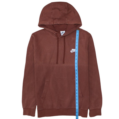 Womens UK Size M Nike Brown Pullover Hoodie