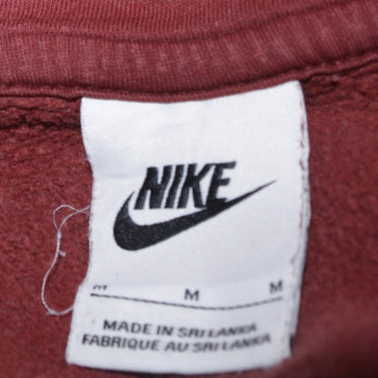 Womens UK Size M Nike Brown Pullover Hoodie