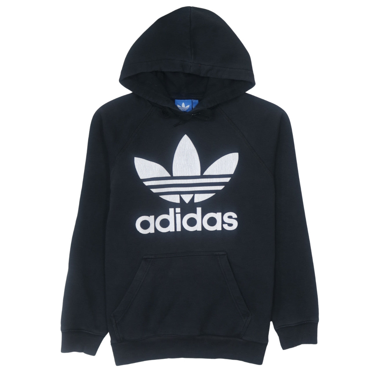 Mens UK Size S adidas Black Pullover Hoodie
