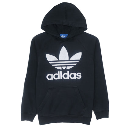 Mens UK Size S adidas Black Pullover Hoodie