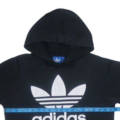 Mens UK Size S adidas Black Pullover Hoodie