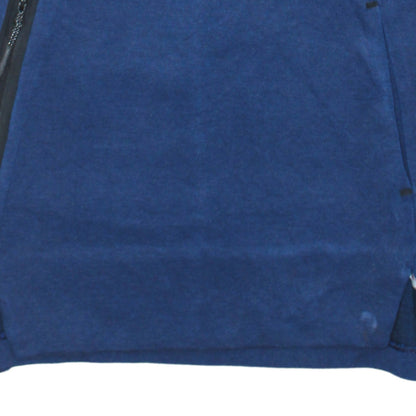 Nike Boys Blue Pullover Hoodie 12-13 Years Short Sleeve Hooded Sweatshirt