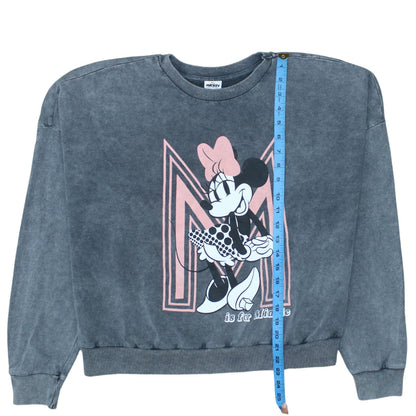 Womens UK Size L George Grey Pullover Sweatshirt