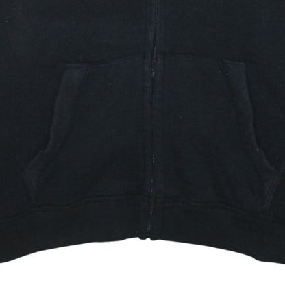 Mens UK Size S Hollister Black Full Zip Hoodie