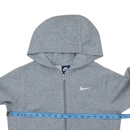 Boys UK Size 10-12 Years Nike Grey Full Zip Hoodie