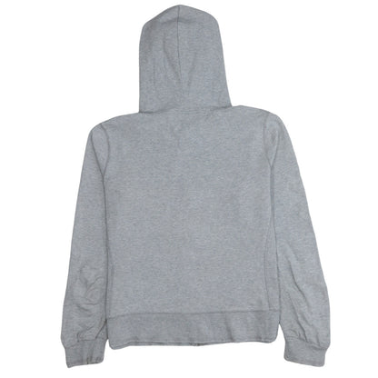 Womens UK Size L Ralph Lauren Grey Full Zip Hoodie
