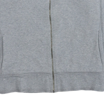 Womens UK Size L Ralph Lauren Grey Full Zip Hoodie