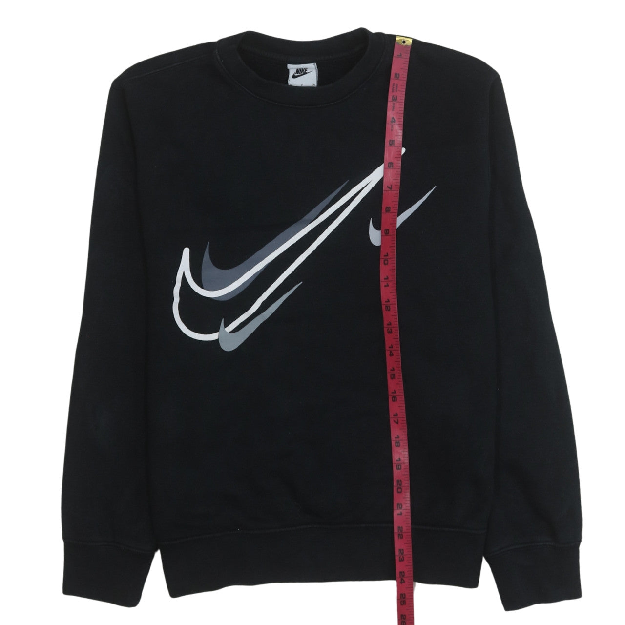 Womens UK Size S Nike Black Pullover Sweatshirt