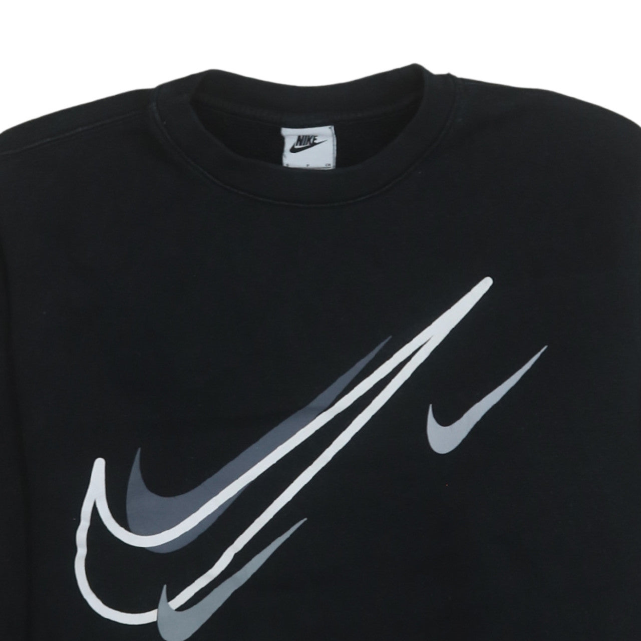 Womens UK Size S Nike Black Pullover Sweatshirt