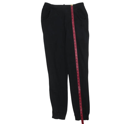Womens UK Size 10 PUMA Regular Fit Jogger Black Trousers