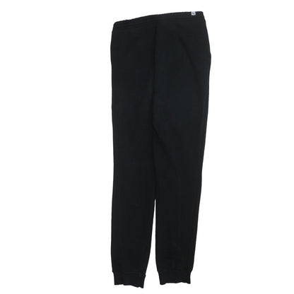 Womens UK Size 10 PUMA Regular Fit Jogger Black Trousers