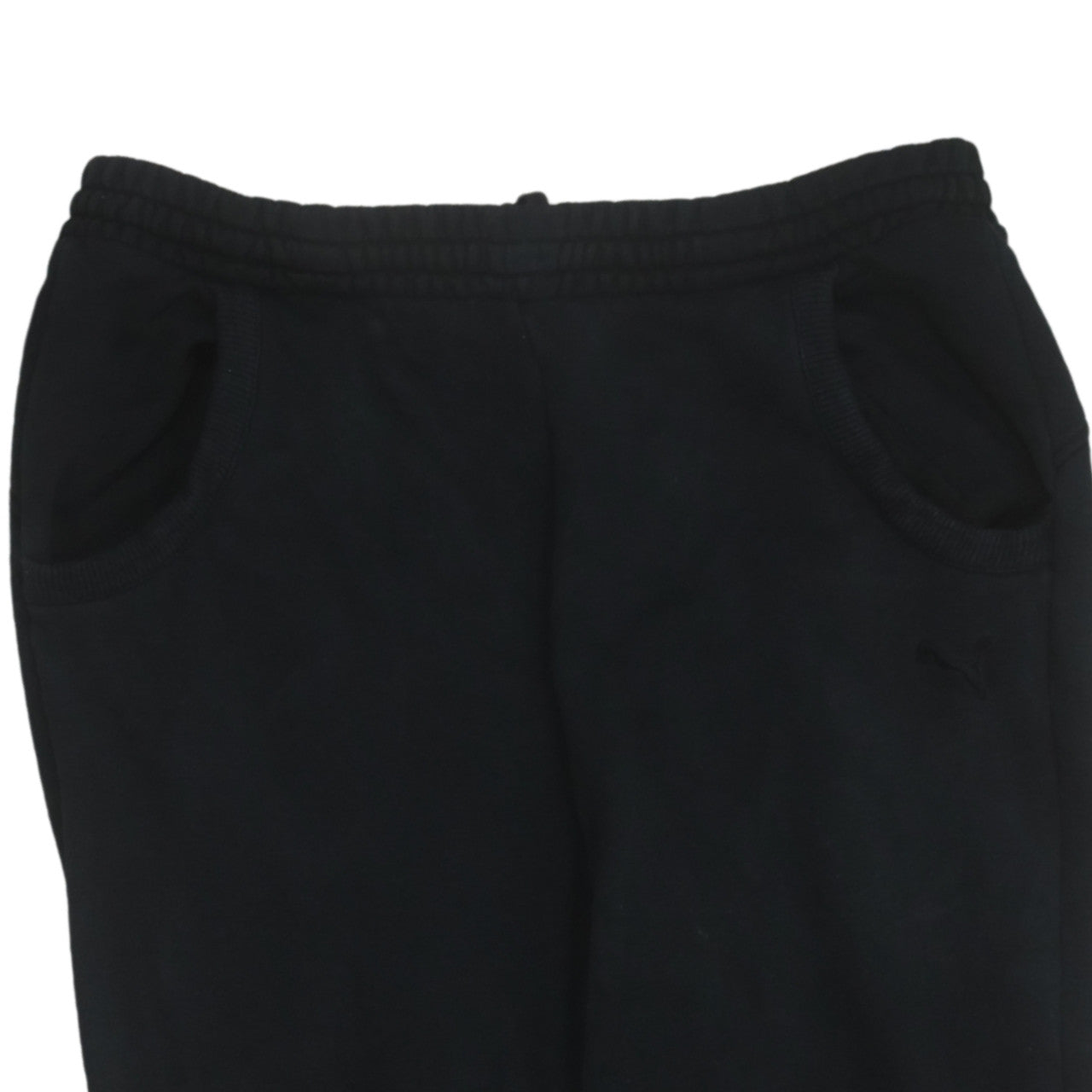 Womens UK Size 10 PUMA Regular Fit Jogger Black Trousers