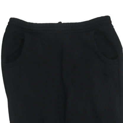 Womens UK Size 10 PUMA Regular Fit Jogger Black Trousers