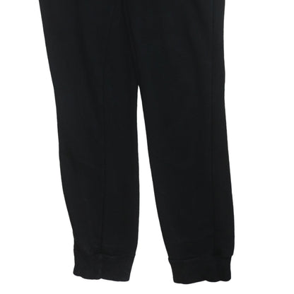 Womens UK Size 10 PUMA Regular Fit Jogger Black Trousers