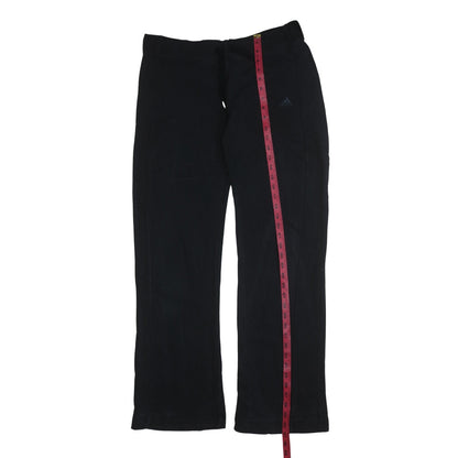 Adidas Women’s Black Cotton Track Pants Size 14 Regular Fit