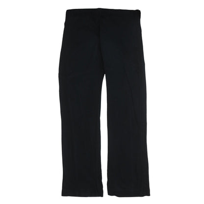 Adidas Women’s Black Cotton Track Pants Size 14 Regular Fit