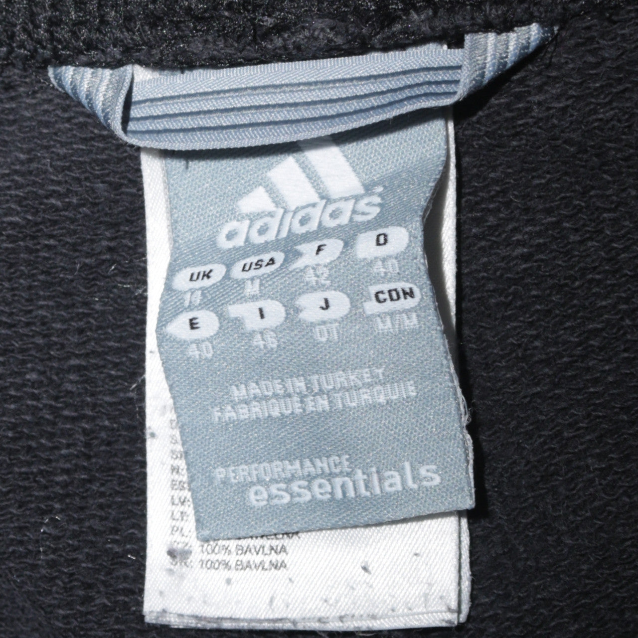 Adidas Women’s Black Cotton Track Pants Size 14 Regular Fit