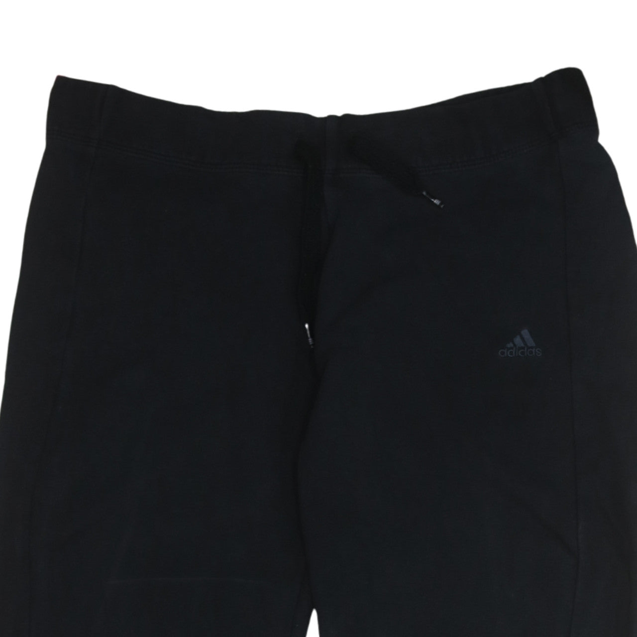 Adidas Women’s Black Cotton Track Pants Size 14 Regular Fit