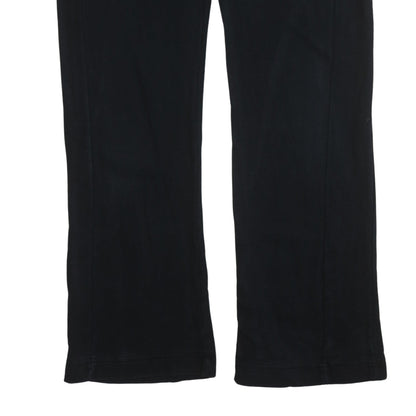 Adidas Women’s Black Cotton Track Pants Size 14 Regular Fit