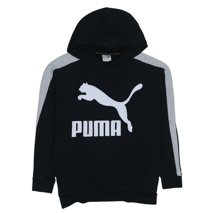 Womens UK Size 10 PUMA Black Pullover Hoodie