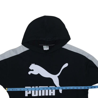 Womens UK Size 10 PUMA Black Pullover Hoodie