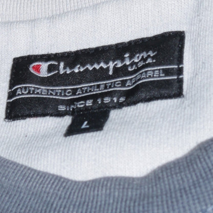 Mens UK Size L Champion Blue Vest Sweatshirt